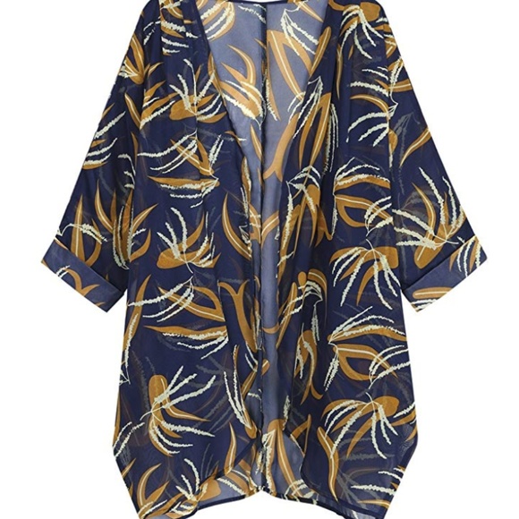 Feather Kimono - Picture 1 of 2